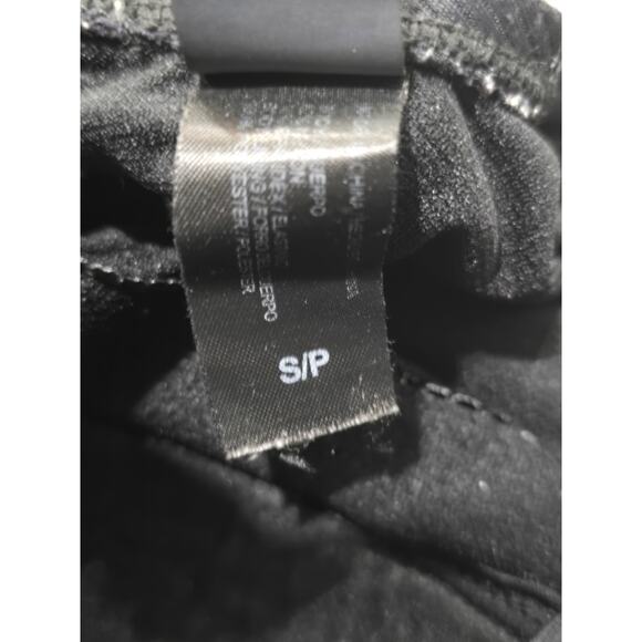 Hurley Black 1 Piece UPF 50+ Protection Ribbed Lined Texture Padded Top Swimsuit - Picture 8 of 9